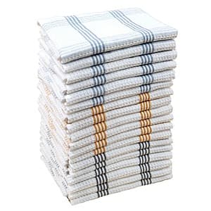 18-Pack Mainstays Plaid Waffle Dishcloth $10