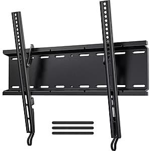 MountFTV TV Wall Mount Bracket for 23-70" TVs up to 115-Lbs $7