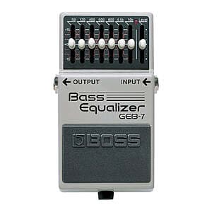 35% Off Select Boss or Roland Items: Boss GEB-7 EQ Pedal for Electric Bass Guitars $85.80 & More + Free Shipping