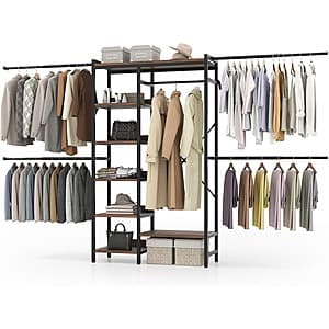 YITAHOME Heavy Duty Closet Organizer System $70 + Free Shipping