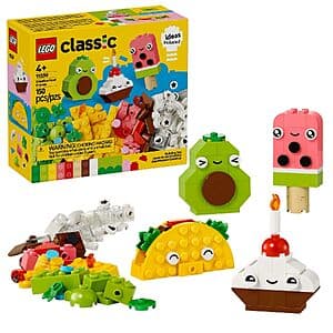150-Pc LEGO Classic Creative Food Friends Building Set (11039) from $6.30
