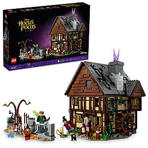 2316-Piece LEGO Ideas Disney Hocus Pocus: The Sanderson Sisters’ Cottage $172.50 + Free Shipping