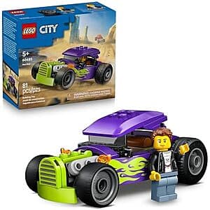 81-Pc LEGO City: Hot Rod Building Set $6
