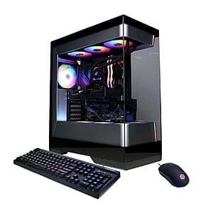 CyberPowerPC Gaming Desktop: Ryzen 7 7800X3D, RX 9070 XT, 32GB DDR5, 2TB SSD $1550 + Free S/H