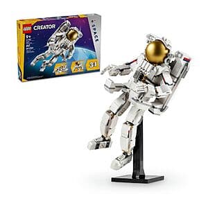 New QVC Customers: 647-Piece LEGO Creator 3-in-1 Space Astronaut Building Set $30 & More + Free Shipping