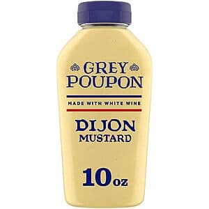 10-Oz Grey Poupon Dijon Mustard $2.40 w/ Subscribe & Save
