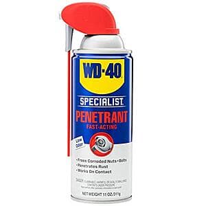11-Oz WD-40 Specialist Penetrant Lubricant Spray Can w/ 2-Way Straw $5.65 w/ Subscription + Free S/H