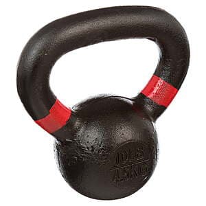 10-lb BalanceFrom Cast Iron Kettlebell (Single) $10
