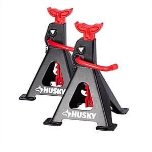 Husky 2-Ton Steel Car Jack Stands $24.95 + Free S&H