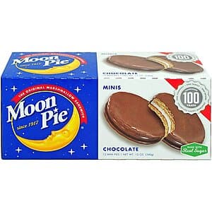12-Oz MoonPie Marshmallow Minis Chocolate Sandwich Cookies (Original) $2.15