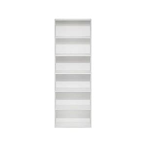 6-Tier Furinno 71" Free Standing Open Storage Bookcase $25 + Free Shipping w/ Prime