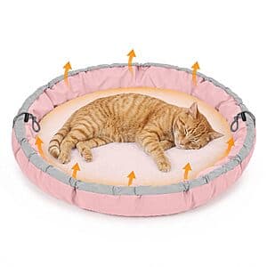 GoGoPaw 18" Washable Indoor Cat Bed (Various) $15