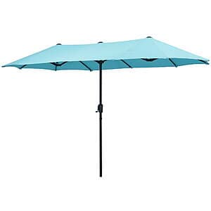 13' Ainfox Large Patio Umbrella (Blue) $48 + Free S&H