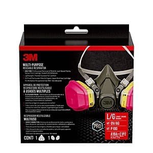 3M OV/AG P100 Multi-Purpose Reusable Respirator w/ Adjustable Head Strap (Large) $20.10 + Free S/H