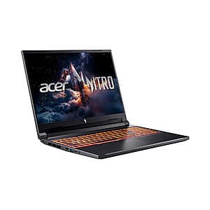 Acer Nitro V: 16" WUXGA 180Hz, Ultra 7 240H, RTX 5060, 32GB DDR5, 512GB SSD $900 (BJ's Members) + Free Pickup