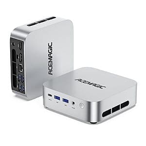 ACEMAGICIAN M1 Mini PC: Ryzen 7 6800H, Radeon 680M, 16GB, 512GB SSD, Win 11 Pro $284.05 + Free Shipping