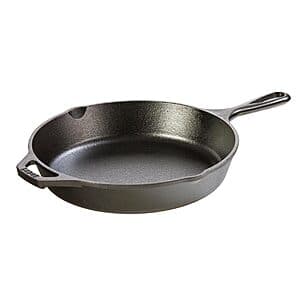 10.25" Lodge Logic Pre-Seasoned Cast Iron Skillet $14