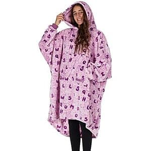 The Comfy Dream Squishmallows Microfiber Oversized Wearable Blanket (Various) from $13.20