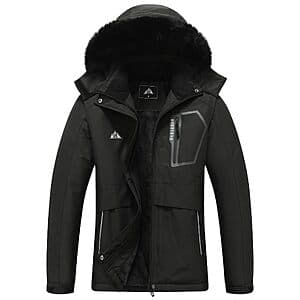 MOERDENG Women's Softshell Waterproof Winter Jacket w/ Detachable Hood (various) from $16.20