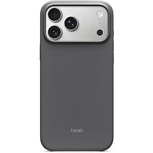 Beats iPhone 17 Pro Max Case w/ MagSafe & Camera Control (Granite Grey) $12.60