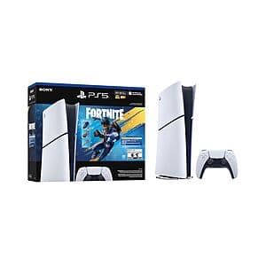 PlayStation 5 Slim Console Fortnite Flowering Chaos Bundle: Disc $449, Digital $399 + Free S&H