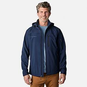 Free Country Men's Odyssey II Flex Super Softshell Full-Zip Jacket (Various) $20