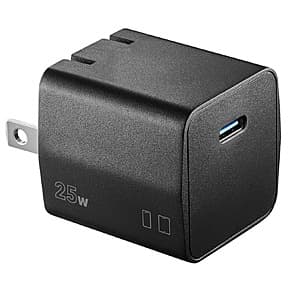 Select Best Buy Stores: Insignia 25W Compact USB-C Wall Charger $5 + Free Pickup