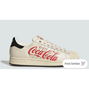 adidas Men's X Coca-Cola Superstar Ii Shoes (Core White) $36 + Free S&H
