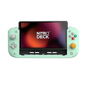 CRKD Nitro Deck Handheld Controller for Nintendo Switch & Switch OLED (Mint) $29.30