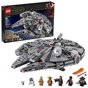 1351-Piece LEGO Star Wars Millennium Falcon Building Kit (75257) $136 + Free Shipping