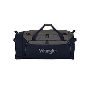 36" Wrangler Collapsible 3-Wheel Rolling Locker Duffel (4 Colors) $29.20