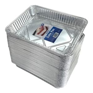 50-Count 13" x 9" Family Essentials Aluminum Foil Cake Pans $12.98 - Free Shipping w/ Walmart+ or $35+
