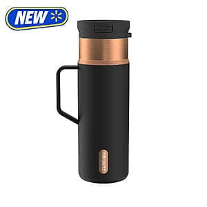 20-Oz Contigo SnapSeal Insulated Stainless Steel Tumbler (Licorice Black/Bronze) $13.45