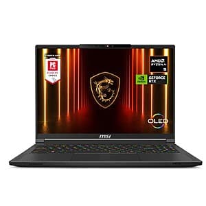 Open Box/Excellent: MSI Stealth A16 AI+: 16" 240Hz QHD+ OLED, AMD Ryzen AI R9-365 $1742 & More + Free S/H