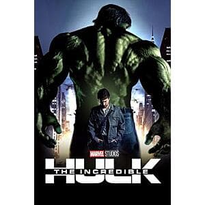 4K UHD Digital Films: Marvel's The Incredible Hulk (2008) or Free Guy (2021) $6 or Less
