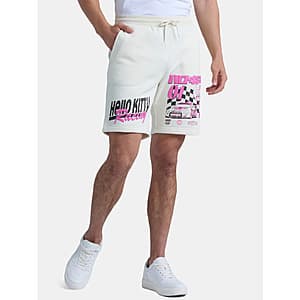 Hello Kitty Men's Graphic Jogger Shorts (8.5" Inseam) from $7.65