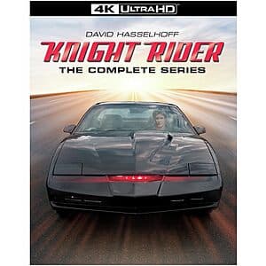 Knight Rider: The Complete Series (4K UHD) $89.80 or less + Free Shipping