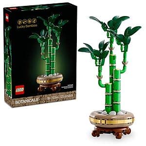 325-Piece LEGO Botanicals Lucky Bamboo Building Set $24