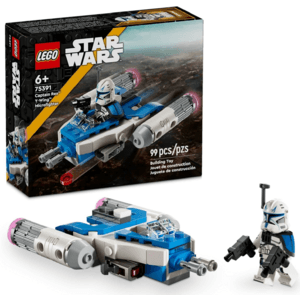 99-Piece LEGO Star Wars Captain Rex Y-Wing Microfighter Building Set (75391) $6.80