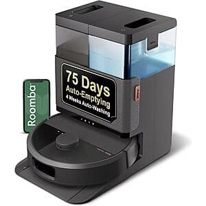 Prime Members: iRobot Roomba Plus 505X Combo Robot Vacuum & Mop + AutoWash Dock $480 + Free S&H