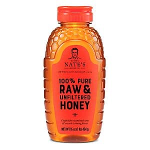 16-Oz Nate's 100% Pure Raw & Unfiltered Honey $4.40 w/ Subscribe & Save