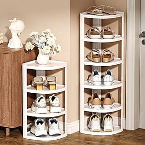 10-Tier NestOrganix Vertical Stackable Shoe Rack $26