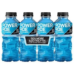 8-Pack 20-Oz POWERADE Sports Drink (Mountain Blast) $4.75 w/ Subscribe & Save