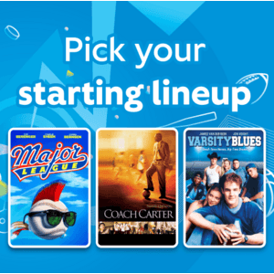Xfinity Rewards Member: Major League, Coach Carter or Varsity Blues Digital Film Free to Claim (Valid thru 4/27)