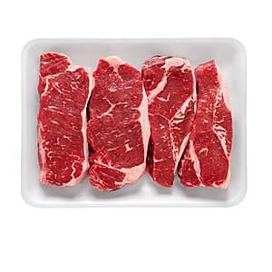 BJ's Wholesale Members: 2.75 - 3.5 lbs Wellsley Farms USDA Choice Strip Loin Steak $8/lb + Free Pickup on $50+