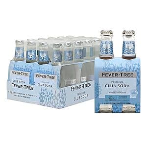 24-Pk 6.8-Oz Fever-Tree Premium Club Soda $16.65 w/ S&S