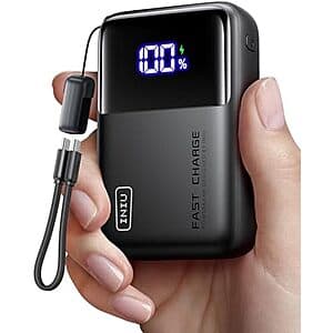 INIU 20000mAh 65W Ultra Compact USB-C Power Bank $22.95 + Free Shipping