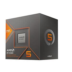 AMD Ryzen 5 8600G 6-Core / 12-Thread Desktop AM5 Processor w/ Wraith Stealth Cooler $199 + Free Shipping
