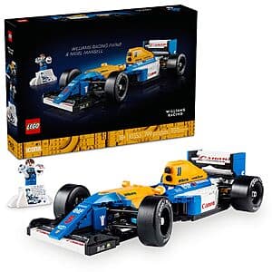 799-Pc LEGO Icons Williams Racing FW14B & Nigel Mansell F1 Kit (10353) $35.85 + Free S&H