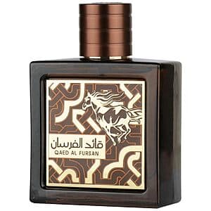 3.04oz Lattafa Qaed Al Fursan Untamed Eau De Parfum $13.90